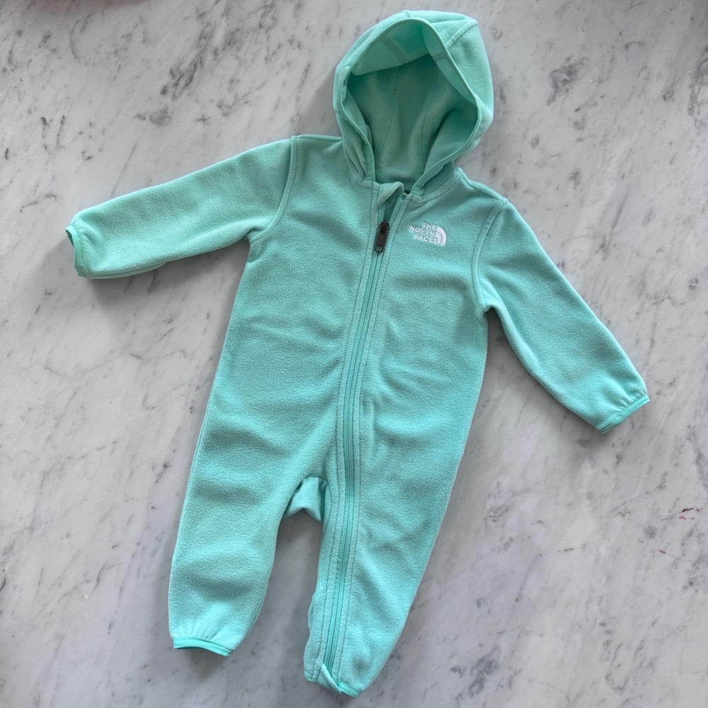 The North Face Baby Glacier One-Piece 3-6 Months Baby Blue